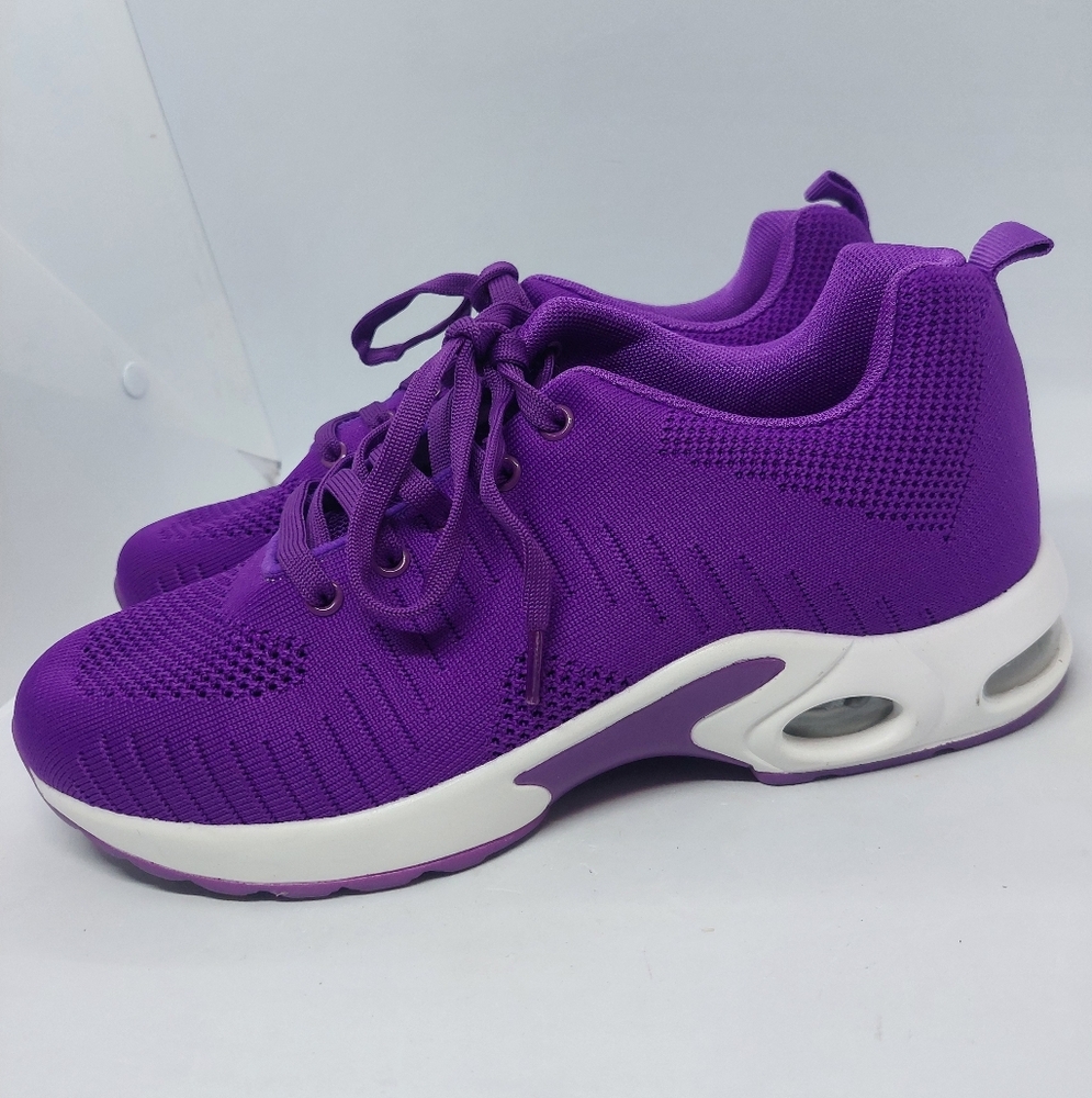 CASMAG Sneakers Casual Shoes Ultra Lightweight Walking Colorful Women Sz 9.5